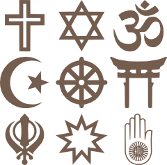 simbologia de diferents religions
