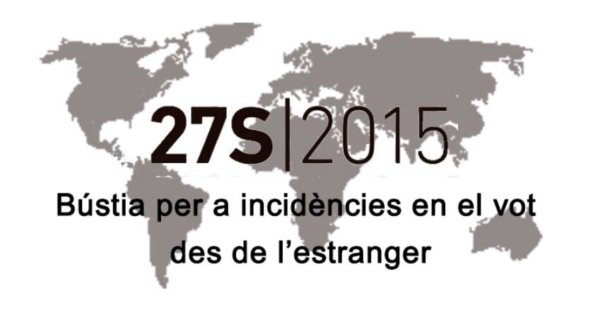Heu tingut problemes per votar des de lestranger el 27S? Expliqueu-nos-ho