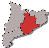 Mapa acolorit segons els resultats de la candidatura